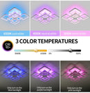 Axyaa Modern LED Ceiling Chandelier for Living Room Bedroom Kitchen, Decorative Lighting