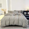 Axyaa Washed Cotton 4-Piece Set - Soft, Comfortable, & Versatile
