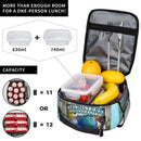Axyaa Insulated Monster Lunch Bag - Reusable Thermal Cooler for Work & Storage