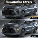 Axyaa Fog Lamps Halogen DRL Daytime Running Lights Toyota Avanza Bumper Headlights Car Accessories