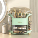 Axyaa Makeup Organizer: Large Capacity Cosmetic Storage Drawer with Lid for Beauty Essentials