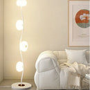 Axyaa Modern Iron Art Sphere Floor Lamp for Living Room, Garden Cafe, Study - Standing Light