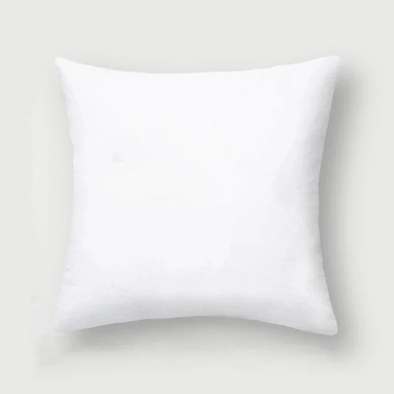 Axyaa Home Decor Polyester Sofa Pillowcase in Warm Orange Blue for Living Room