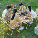 Axyaa Portable Beach Chair: Foldable Carbon Steel Outdoor Camping Stool