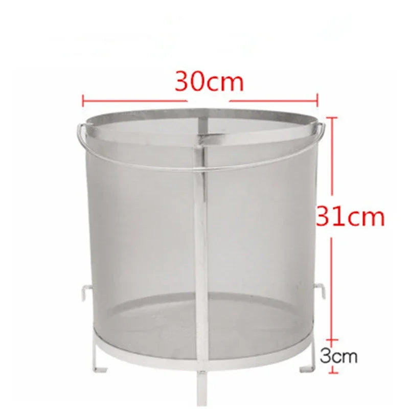 Axya Stainless Steel Brew Filter Basket Strainer - Homebrew Barware Tool