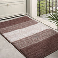 Axyaa Low-Profile Indoor Entry Doormat 80x120 - Non-Slip Absorbent Washable Rug