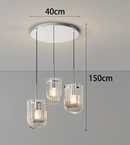 Axyaa Modern Home Decoration Chandelier Stair Pendant Lamp Living Room Pendant Lights Interior Lighting