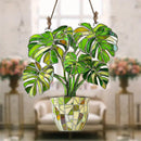 Turtle Leaf Acrylic Hanging Ornaments - Axyaa Wedding & Home Decor Craft