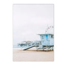 Axyaa Beach Cabin Van Surf Canvas Wall Art Summer Ocean Decor