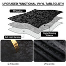 Axyaa Waterproof Nordic Tablecloth for Wedding Decor & Dining Table