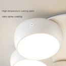 Axyaa Modern LED Chandelier for Simple White Home Lighting