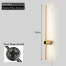 Axyaa Dimmable LED Wall Sconce Touch Screen Control Wall Lighting