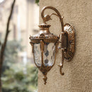Axyaa Vintage Aluminum Outdoor Wall Lamp for Courtyard, Villa, Balcony, Garden