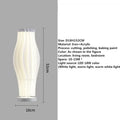 Axyaa LED Floor Lamp: Modern Vintage White Lights for Home Living Room.