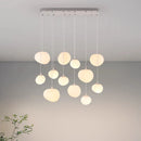 Axyaa Ring LED Pendant Light Chandeliers for Modern Living and Dining Rooms