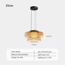 Axyaa Nordic Glass Chandelier: Elegant Lighting for Home Decor