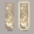 Jinshan LED Display Clock Painting for Axyaa Living Room Décor