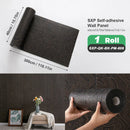 Axyaa 3D Partition Splicing Stickers Self-Adhesive Foam Roll Set for Indoor Use