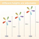 Axyaa Colorful Petals Acrylic LED Electric Fan Floor Lamp