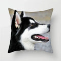 Axyaa Dog Pig Pattern Polyester Throw Pillow Cover Home Decor Pillowcases 45 x 45cm