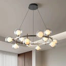 Axyaa Modern LED Chandeliers Indoor Ceiling Lighting for Living Room