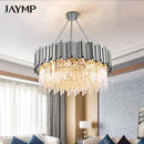 Axyaa Luxury Crystal Ceiling Chandelier for Home Decor, Bedroom, Dining Room