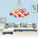 Axyaa Glass Ball Bubble Chandelier for Kids Room LED Lighting Fixture