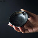 Axyaa Ceramic Seasoning Dish Retro Sauce Plate Sushi Bowl Molecular Cuisine Tableware