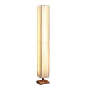 Axyaa Solid Wood Standing Floor Lamp - Minimalist Zen Style for Living Room