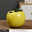 Axyaa Fruit Vase Series: Dragon Fruit Orange Mango Ceramic Vase for Living Room Decor