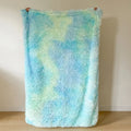 Axyaa Plush Velvet Blanket: Colorful Dyed Warm Bed Cover, Winter Home Decor