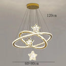 Axyaa LED Chandeliers: Modern Pendant Light for Living & Dining Room Lighting