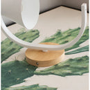 Axyaa Nordic LED Wall Lamp: Modern Resin Model for Bedroom & Children's Room Lighting