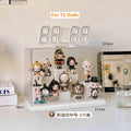 Acrylic Axyaa Display Stand for Action Figures, Dustproof Mystery Box, Toy Storage Cabinet