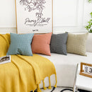 Soft Nordic Throw Pillowcase 45x45cm for Couch Sofa Bed Chair Living Room
