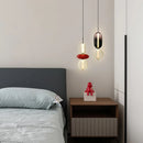 Axyaa Candy Glass Chandelier Pendant Light for Loft Living Dining Room