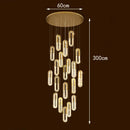 Axyaa Nordic Chandeliers Hanging Lamps Ceiling Light Fixture Indoor Lighting