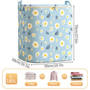 Axyaa Clothes Storage Bag: Foldable Quilt Organizer for Wardrobe - Large Capacity Clothing Storage