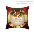 Axyaa Christmas Cushion Cover 2022: Merry Decorations, Navidad, Noel, Xmas Gifts, Happy New Year 2023