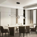 Axyaa Aluminum Pendant Light: Modern Minimalist Creative Lighting for Dining Area