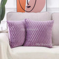 Axyaa Soft Solid Color Cushion Cover Set Luxury Home Decor Sofa Seat Pillow Case