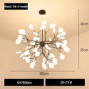 Axyaa LED Firefly Pendant Light: Modern Romantic Hanging Light Fixture