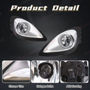 Axyaa Car Fog Lamps Daytime Running Lights for Nissan March Micra 2013-2016