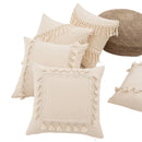 Boho Tassel Accent Pillow Covers by Axyaa - Modern Farmhouse Decor