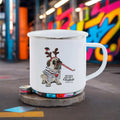 Axyaa Santa Pattern Christmas Coffee Mug Gift Set
