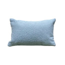 Axyaa Teddy Faux Fur Cushion Cover 30x50 Throw Pillow Cover White Sofa Decor