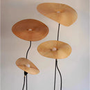 Axyaa Bamboo Lotus Leaf Floor Lamp Zen Spirit Lighting