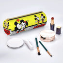 Axyaa Mickey Mouse Minnie Leather Pencil Case: Big Capacity Student School Gift