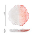 Axyaa Gradient Glass Dessert Plate for Molecular Cuisine and SushiDisplayStyle