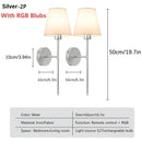 Axyaa RGB LED Wall Lamp 1200mA 40*16cm Portable Interior Luminaire for Bedroom & Hallway